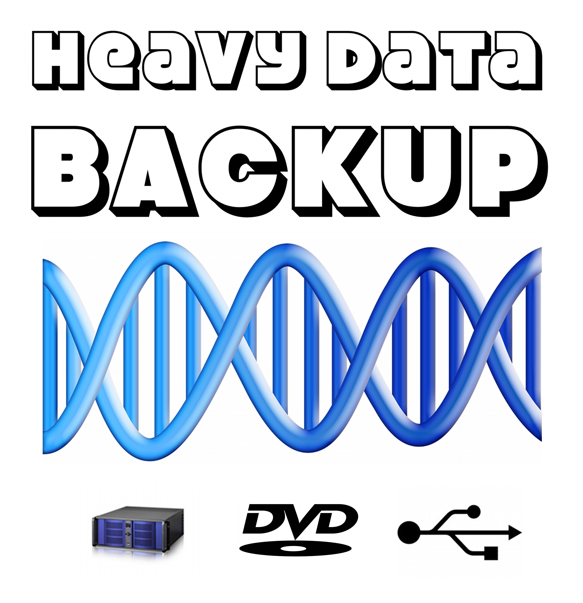 Heavy Data Backup Logo